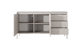 Madia con 2 ante e 3 cassetti Nemi 153x81 cm