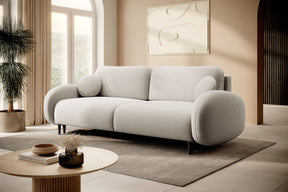 Divano letto in tessuto cinigliato Praga 232x109 cm