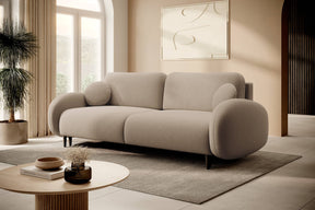 Divano letto in tessuto cinigliato Praga 232x109 cm