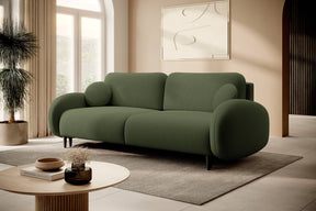 Divano letto in tessuto cinigliato Praga 232x109 cm