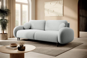 Divano letto in tessuto cinigliato Praga 232x109 cm