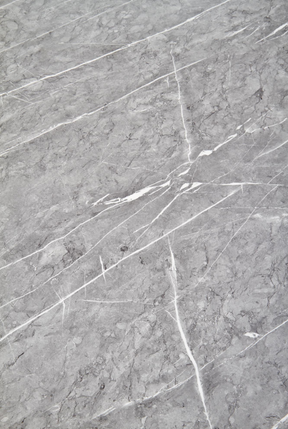Tavolo tondo per 4/6 persone grigio Prometeo 120x76 cm