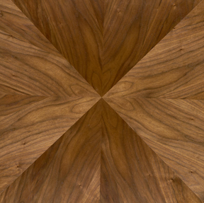 Tavolo tondo per 4/6 persone rovere Leonida 120x74 cm