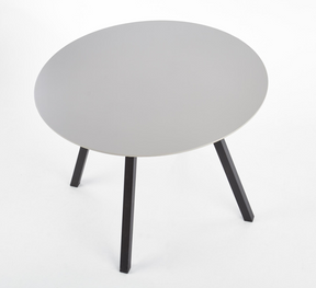Tavolo tondo per 4 persone grigio Balto 100x74 cm