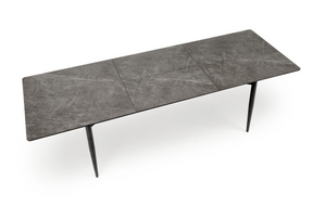 Tavolo allungabile per 6/10 persone grigio Pericle 180/260x90 cm