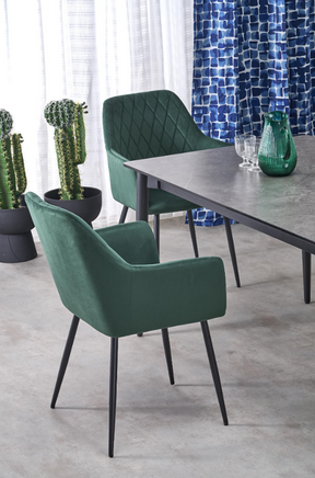 Tavolo allungabile per 6/10 persone grigio Pericle 180/260x90 cm