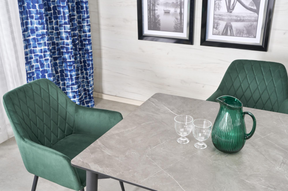 Tavolo allungabile per 6/10 persone grigio Pericle 180/260x90 cm