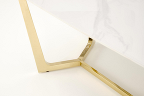 Tavolo per 4/6 persone bianco Taigeto 160x90 cm