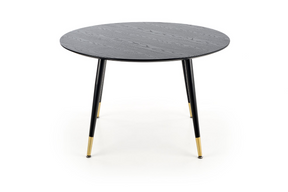 Tavolo tondo per 4 persone nero Argo 120x75 cm
