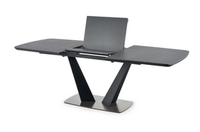 Tavolo allungabile per 6/8 persone grigio Victor 160/220x90 cm