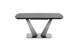 Tavolo allungabile per 6/8 persone grigio Victor 160/220x90 cm