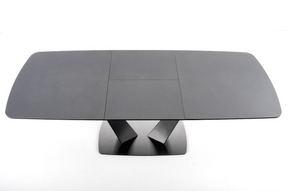 Tavolo allungabile per 6/8 persone grigio Victor 160/220x90 cm