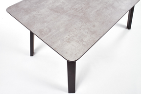 Tavolo per 4/6 persone grigio Serse 160x90 cm