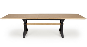 Tavolo allungabile per 8/10 persone rovere Helicon 180/300x100 cm