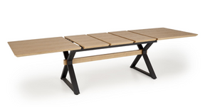 Tavolo allungabile per 8/10 persone rovere Helicon 180/300x100 cm