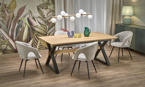 Tavolo allungabile per 8/10 persone rovere Helicon 180/300x100 cm