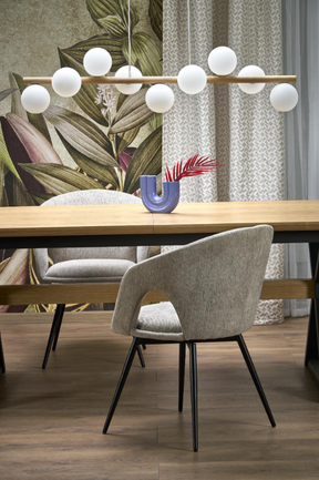 Tavolo allungabile per 8/10 persone rovere Helicon 180/300x100 cm