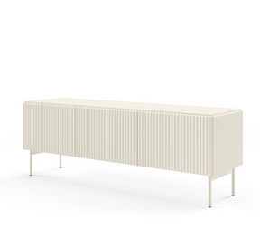 Mobile TV 4 ante con piede in metallo Neva 147x51 cm