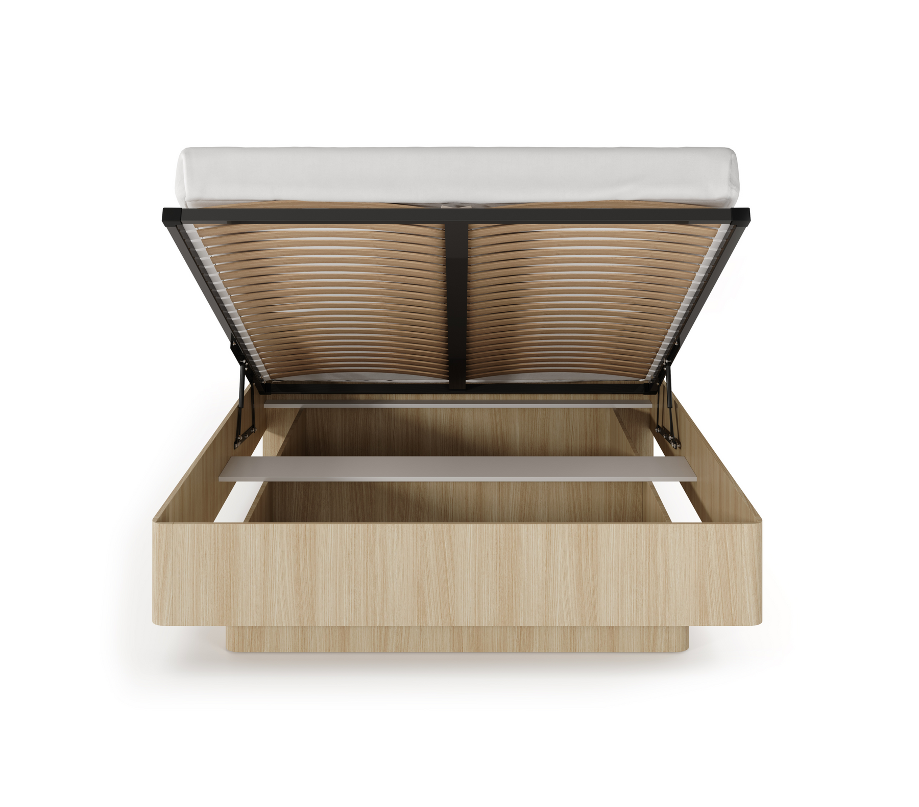 Letto contenitore rovere Arlo 165x120 cm
