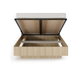 Letto contenitore rovere Arlo 165x120 cm