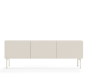 Mobile TV 4 ante con piede in metallo Neva 147x51 cm
