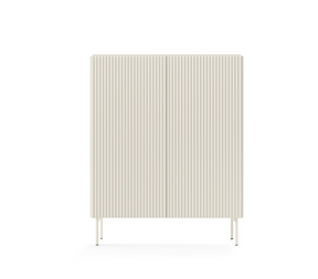 Credenza 2 ante con piede in metallo Neva 98x123 cm