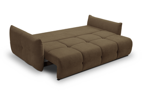 Divano letto in tessuto cinigliato Lisbona 245x110/144 cm
