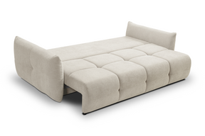 Divano letto in tessuto cinigliato Lisbona 245x110/144 cm