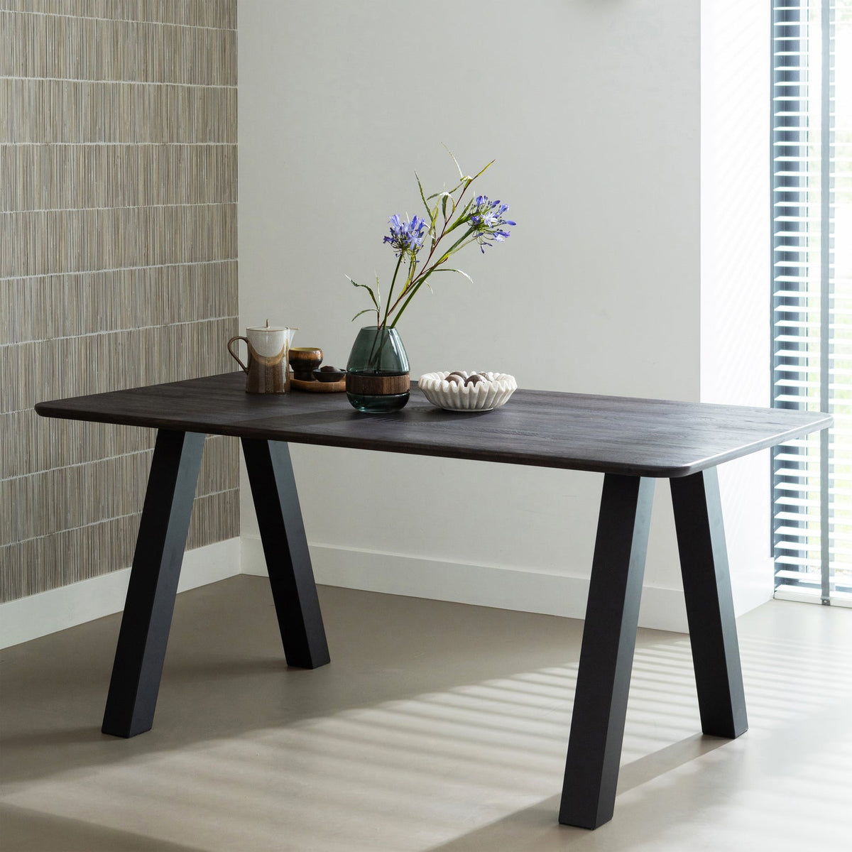 Tavolo da pranzo marrone Tablo 159x74 cm