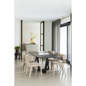 Tavolo da pranzo ovale Tablo 219x74 cm