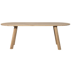 Tavolo da pranzo ovale in rovere Tablo 75x219 cm