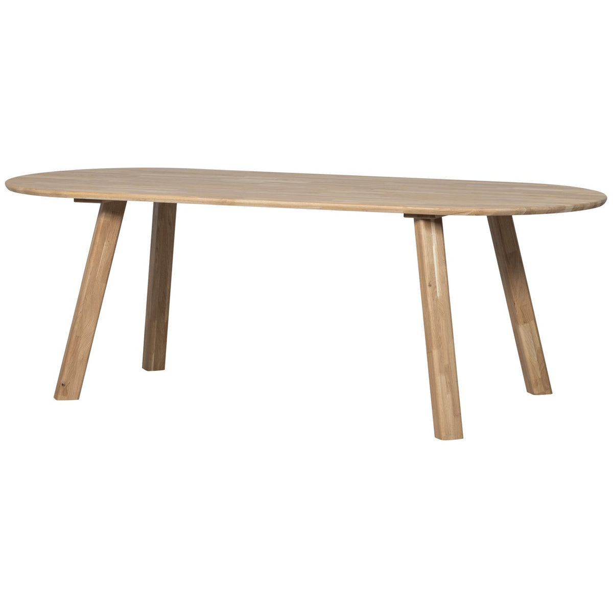 Tavolo da pranzo ovale in rovere Tablo 75x219 cm