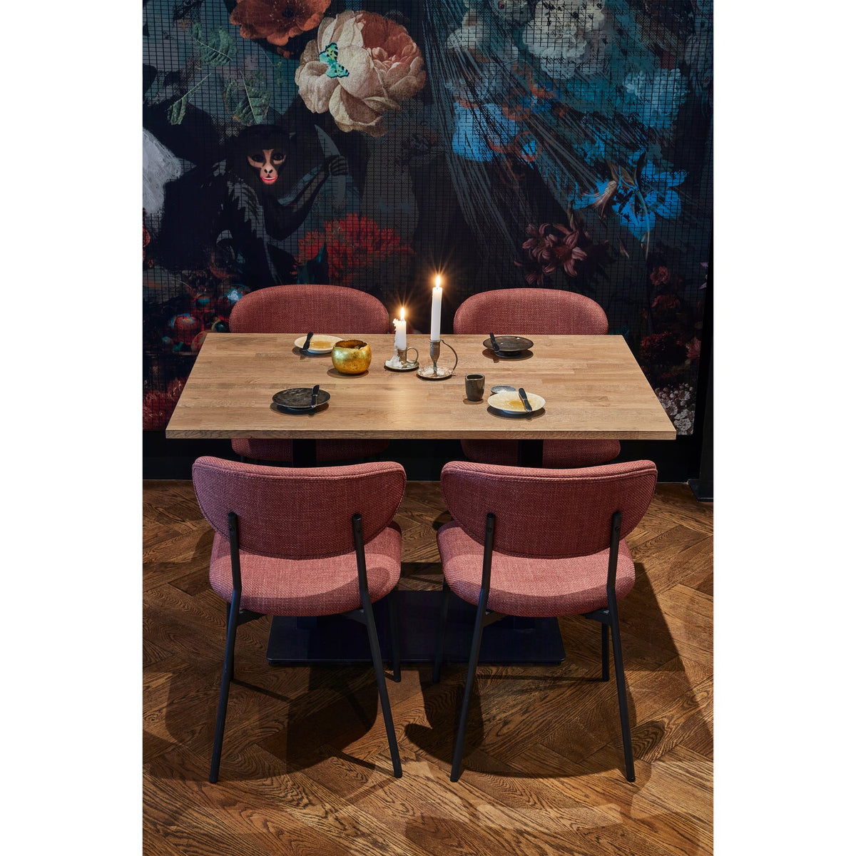 Tavolo da pranzo rettangolare marrone Tablo 119x74 cm