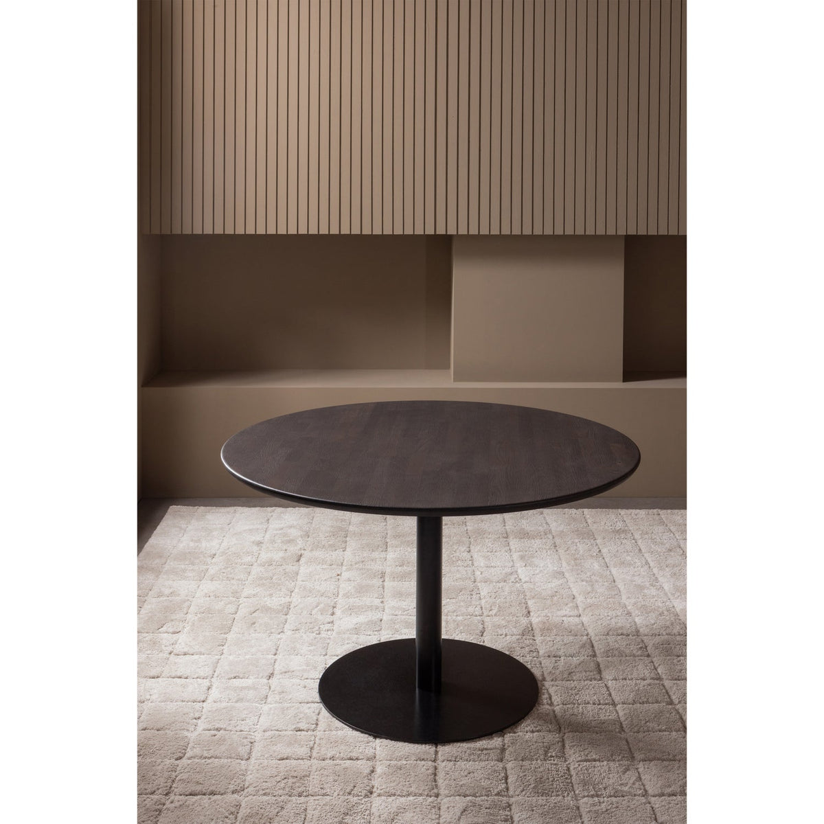 Tavolo da pranzo rotondo marrone Tablo 119x75 cm