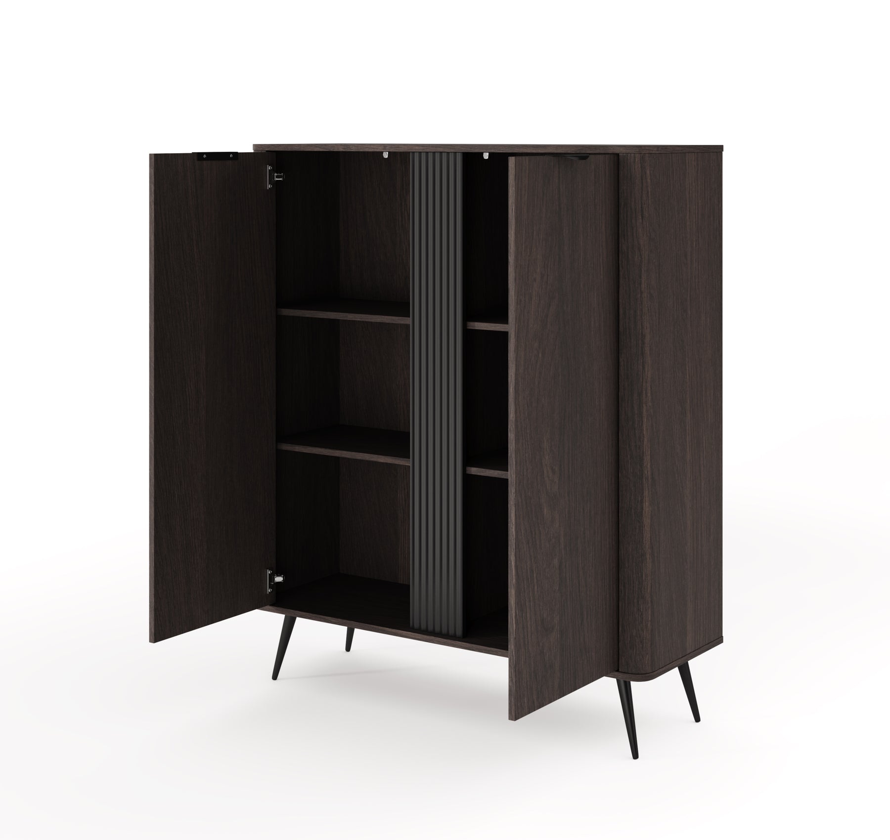 Credenza 2 ante con gambe in metallo Veris 113x134