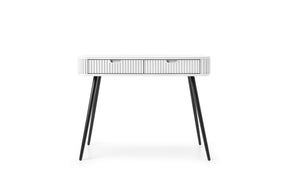 Consolle 2 cassetti con gambe in matello Calisio 103x80 cm