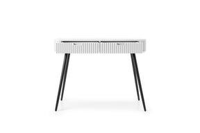 Consolle 2 cassetti con gambe in matello Calisio 103x80 cm