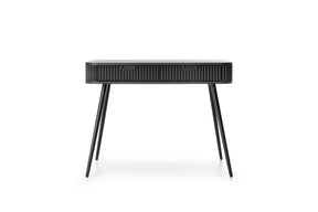 Consolle 2 cassetti con gambe in matello Calisio 103x80 cm