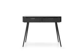 Consolle 2 cassetti con gambe in matello Calisio 103x80 cm
