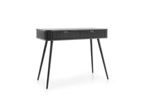 Consolle 2 cassetti con gambe in matello Calisio 103x80 cm