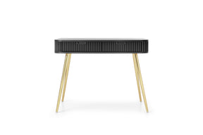 Consolle 2 cassetti con gambe in matello Calisio 103x80 cm