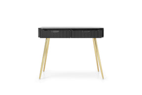 Consolle 2 cassetti con gambe in matello Calisio 103x80 cm