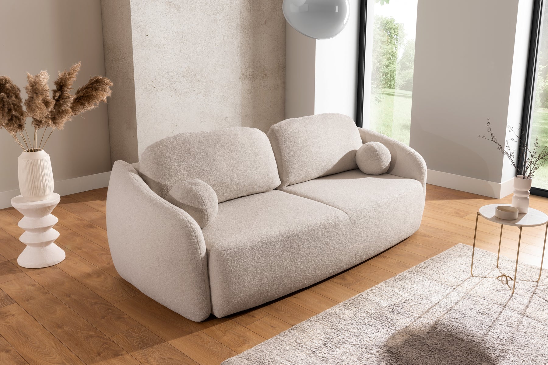 Divano letto Fiocco 258x95 cm