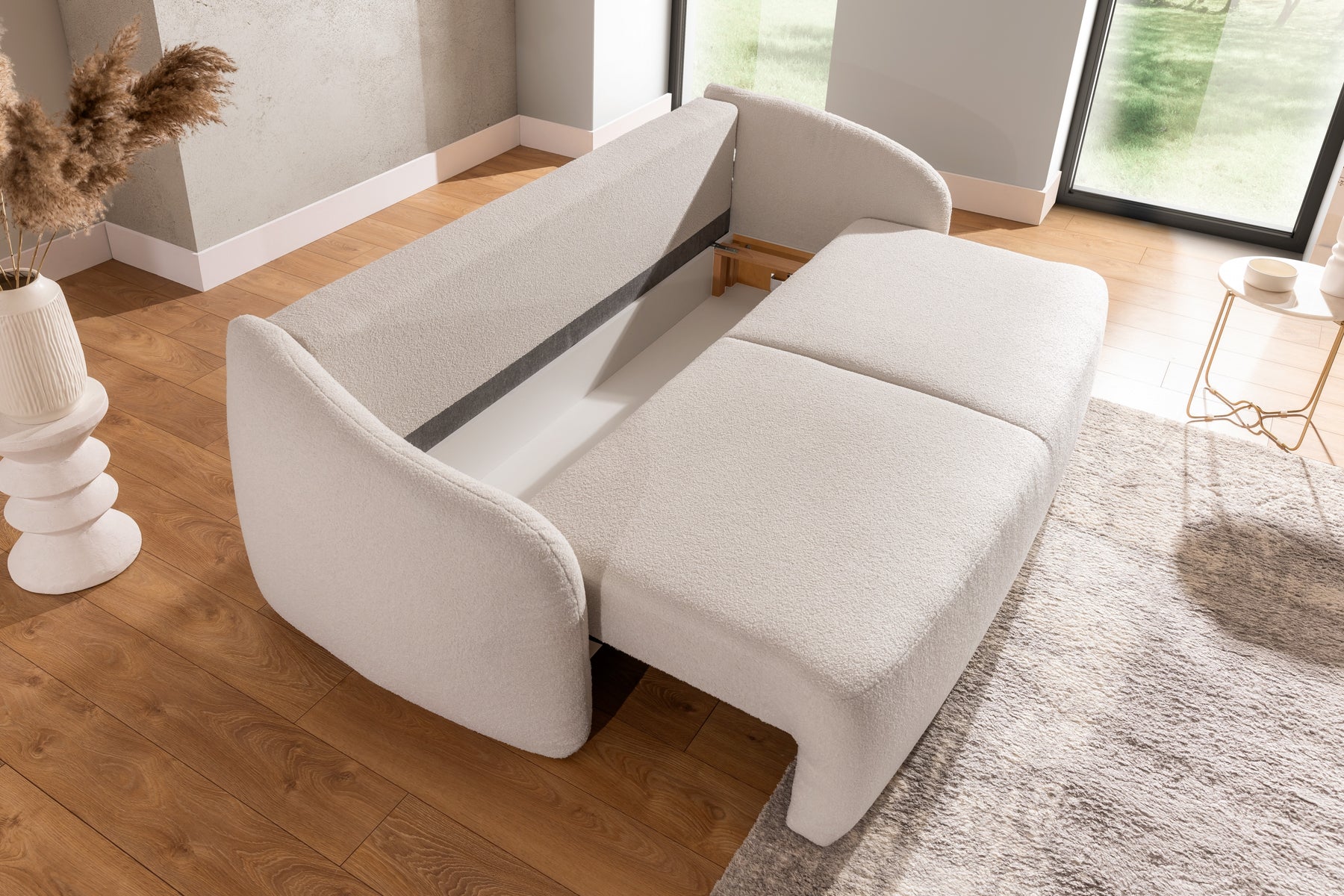Divano letto Fiocco 258x95 cm