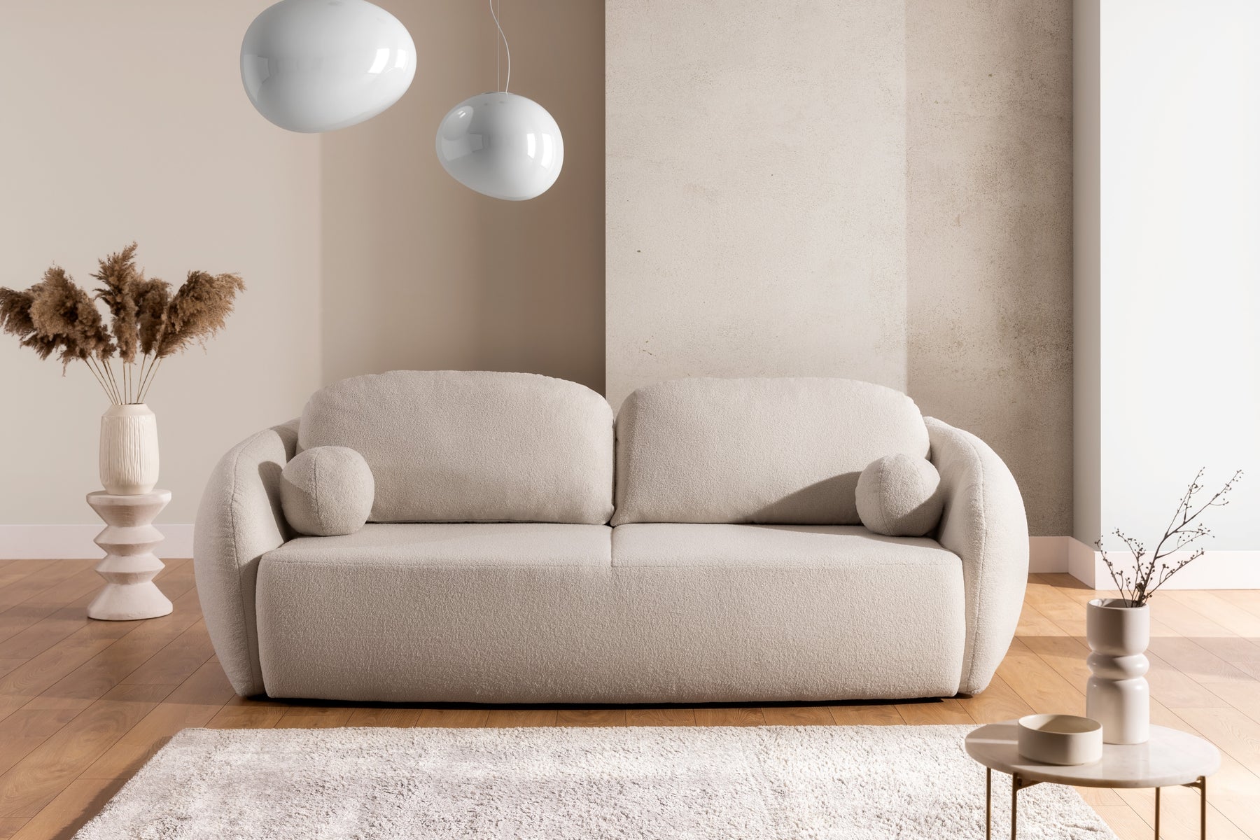 Divano letto Fiocco 258x95 cm