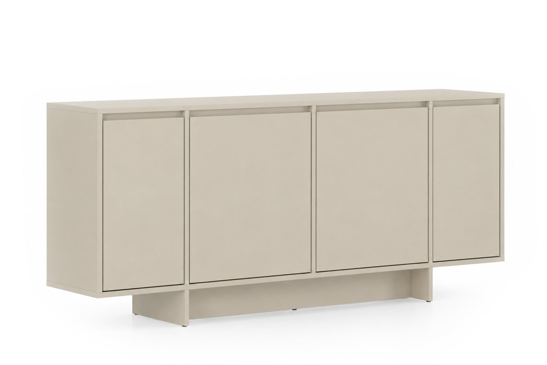 Madia 4 ante in legno laminato Enha 180 x 39 cm