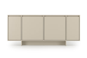 Madia 4 ante in legno laminato Enha 180 x 39 cm