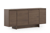 Madia 4 ante in legno laminato Enha 180 x 39 cm