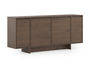 Madia 4 ante in legno laminato Enha 180 x 39 cm