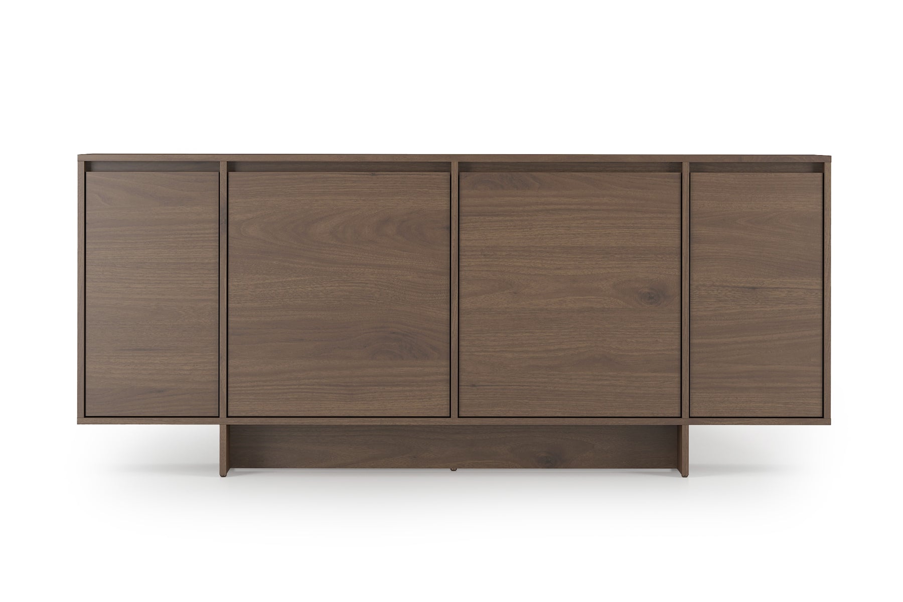 Madia 4 ante in legno laminato Enha 180 x 39 cm